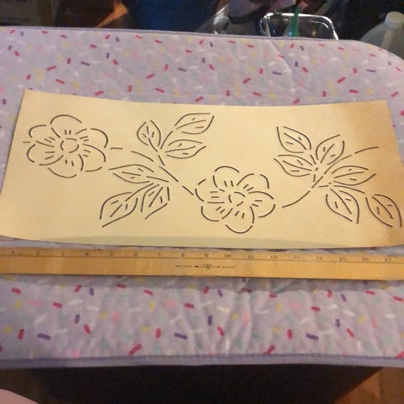 QUILT STENCILS 1981 & 1991 vintage 8 piece - Picture 11 of 16